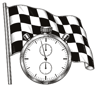 Flag & Clock